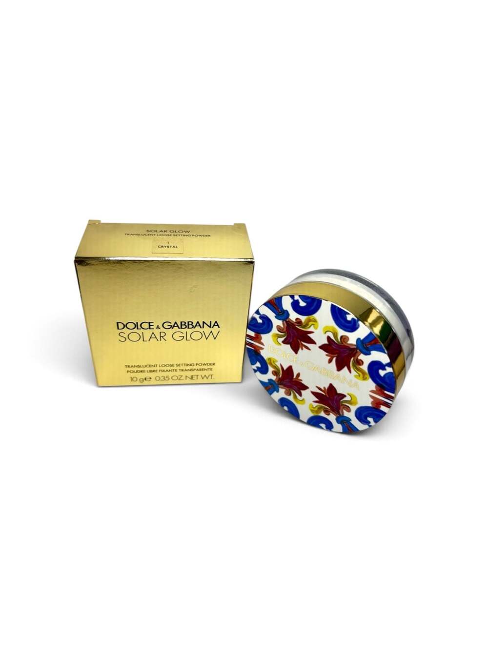 Dolce & Gabbana Solar Glow Translucent Loose Setting Powder, 1 Crystal